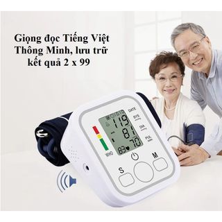 Máy Đo Huyết Áp Điện Tử Nhật Bản [ BẢO HÀNH 12 THÁNG ] giọng nói Tiếng Việt