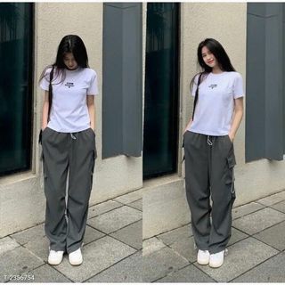 Quần dù 3 dây rút