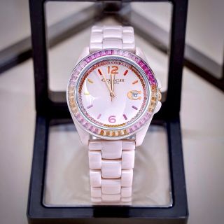 COA Ceramic Rainbow Crystal Bezel