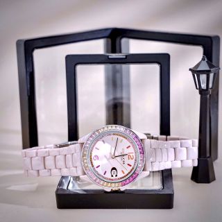 COA Ceramic Rainbow Crystal Bezel