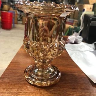 Lọ Hoa Thủy Tinh Phật Thủ 9025-3 HA Vàng Nhỏ (THÙNG 24C)