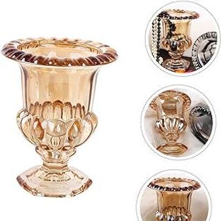 Lọ Hoa Thủy Tinh Phật Thủ 9025-3 HA Vàng Nhỏ (THÙNG 24C)