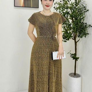 🌼 Đầm MAXI Trung Niên Dáng Chữ A Sang Trọng - Giá chỉ 750.000đ! 👗✨