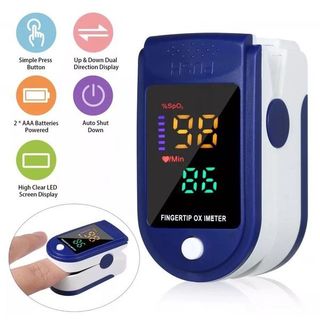 Máy đo Sp02 đo nồng độ oxy trong máu và nhịp tim Fingertip Pulse Oximeter LK-87 màn hình Led