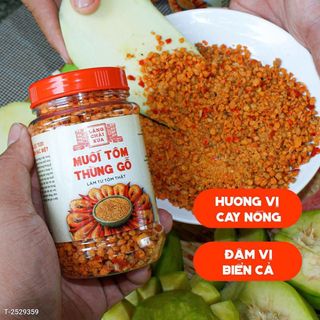 Muối tôm thùng gỗ