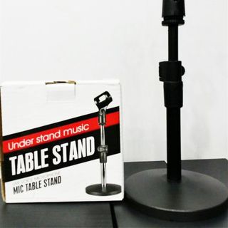 Chân đỡ micro để bàn cao cấp thân kim loại chắc chắn TS-04, kẹp mic dùng cho các cuộc họp, bài giảng