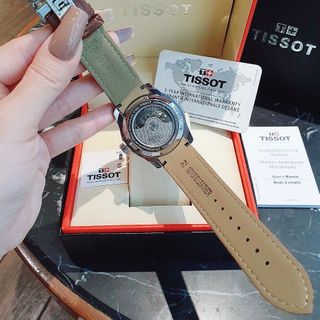 SĂN SALE CUỐI NĂM ĐỒNG HỒ NAM TRUNG CẤP TIXOT DA LỘ ĐÁY AUTOMATIC