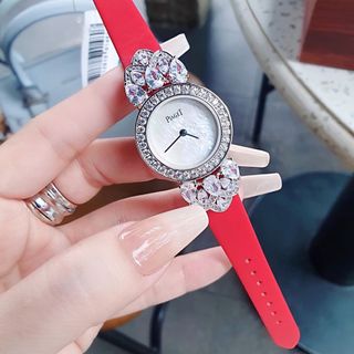 XẢ KHO CUỐI NĂM ĐỒNG HỒ NỮ CAO CẤP BIAGET DÂY DA NHIỀU MÀU VIỀN XOÀN LÁ