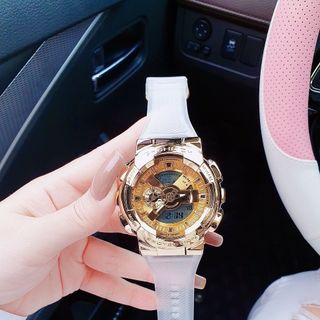 SĂN SALE CUỐI NĂM ĐỒNG HỒ ĐIỆN TỬ CAO CẤP KASIO DÂY TRẮNG FULLBOX UNISEX