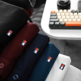 Polo nam Phối New.  Chất vải cotton 100% co giãn xịn thoải mái.