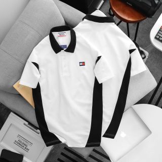 Polo nam Phối New.  Chất vải cotton 100% co giãn xịn thoải mái.
