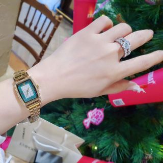 SĂN SALE CUỐI NĂM SET ĐỒNG HỒ NỮ CAO CẤP ACMANI DÂY THÉP FULLBOX TẶNG DÂY DA