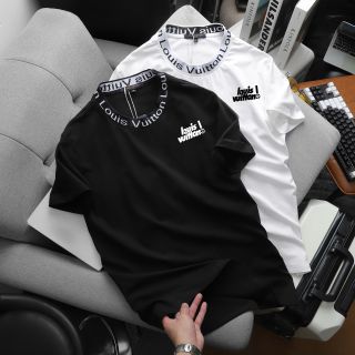 Áo thun nam. Chất vải cotton 4 chiều mịn đẹp.  Logo in cao đẹp mắt cùng bo phối sang trọng.