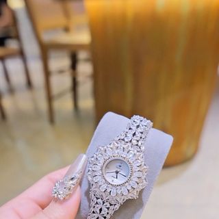 ĐỒNG HỒ NỮ CHÍNH HÃNG NHẬP CHÍNH NGẠCH FUNMEI F2171 ĐÍNH PHA LÊ FULLBOX TEM