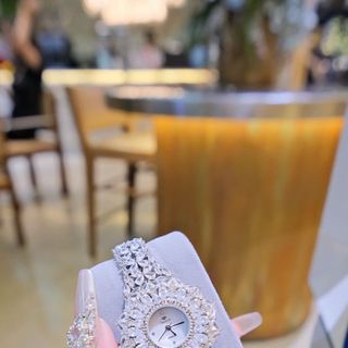 ĐỒNG HỒ NỮ CHÍNH HÃNG NHẬP CHÍNH NGẠCH FUNMEI F2171 ĐÍNH PHA LÊ FULLBOX TEM