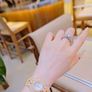 ĐỒNG HỒ NỮ CHÍNH HÃNG NHẬP CHÍNH NGẠCH FUNMEI F2170 ĐÍNH PHA LÊ FULLBOX TEM