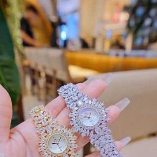 ĐỒNG HỒ NỮ CHÍNH HÃNG NHẬP CHÍNH NGẠCH FUNMEI F2170 ĐÍNH PHA LÊ FULLBOX TEM