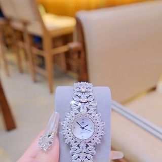 ĐỒNG HỒ NỮ CHÍNH HÃNG NHẬP CHÍNH NGẠCH FUNMEI F2170 ĐÍNH PHA LÊ FULLBOX TEM