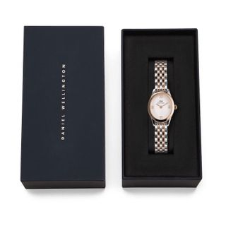 ĐỒNG HỒ NỮ CAO CẤP DANIEL W OPHELIA DÂY THÉP MẶT OVAN FULLBOX TEM