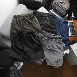 Short Wash nỉ Cotton Xịn. Chất vải nỉ cotton dày mịn mướt.