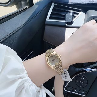 ĐỒNG HỒ NỮ CAO CẤP MICHAEL K GOLD MẶT TRÒN MINI FULL ĐÁ FULLBOX