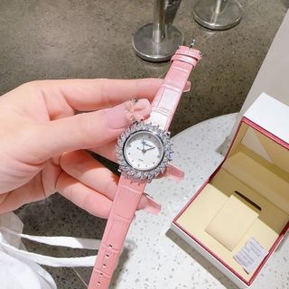 SĂN SALE CUỐI NĂM ĐỒNG HỒ NỮ TRUNG CẤP TROPARD DAY DA HỒNG VÀ ĐỎ