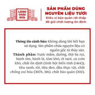 [HỦ 250G] KHO QUẸT NỒI ĐẤT LÀNG CHÀI XƯA THƠM NGON ĐẶC BIỆT FULL TOPPING TÔM KHÔ, CÁ CƠM RIM, THỊT BA RỌI, TỐP MỠ MẮM NHỈ
