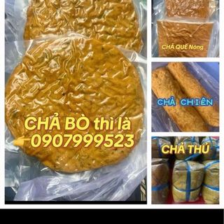 CHẢ BÒ  Ép Plastic ĐẸP - NGON - SẠCH