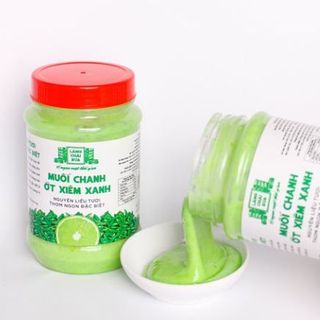 MUỐI ỚT XIÊM XANH CAO CẤP - LÀNG CHÀI XƯA CHAI 300GR