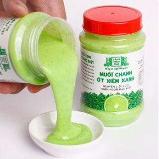 MUỐI ỚT XIÊM XANH CAO CẤP - LÀNG CHÀI XƯA CHAI 300GR