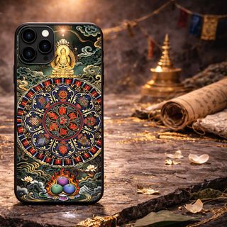 Ốp lưng Mandala Phật Giáo Sacred Art