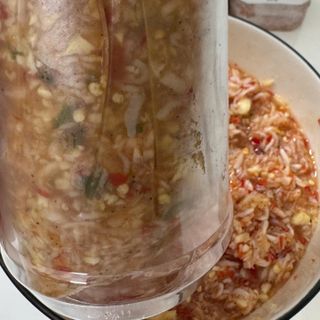 Ruốc tươi muối xổi - Con moi muối xổi nhà làm 500GR/HỦ, thơm ngon, chuẩn vị, không chất phụ gia, đảm bảo vệ sinh an toàn