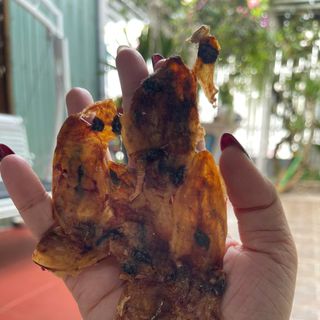 Khô mực chuối, mực con to dày ngọt túi hút chân không - 1KG