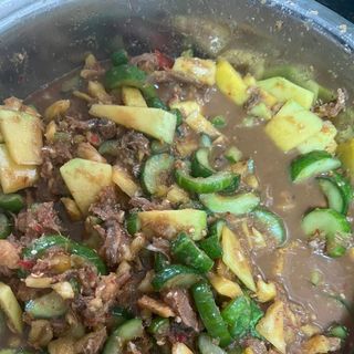 Mắm dưa - đu đủ giòn giòn, cay mặn vừa ăn, hàng công ty đảm bảo sạch sẽ, chất lượng 800GR Chua Food