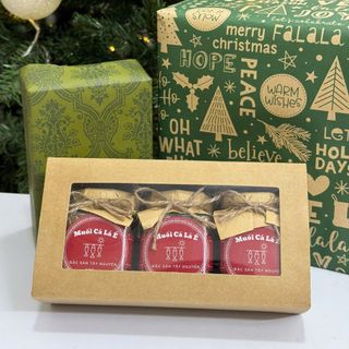 SET QUÀ sang trọng MUỐI CÁ LÁ É - ĐẶC SẢN TÂY NGUYÊN, làm quà tặng, quà biếu các dịp lễ