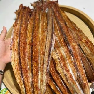 Khô cá hố tẩm vị 500gr, khô cá thịt dai, ngom, dùng cùng mắm me Food