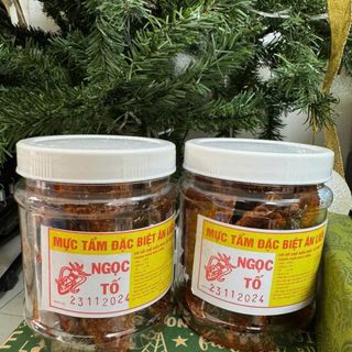 MỰC RIM SATE chua cay vừa ăn, món ăn vặt siêu cuốn, hủ 200gr