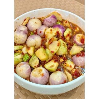 Mắm dưa cà trộn thập cẩm hương vị miền Trung hũ 500gr