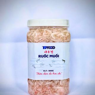 Ruốc muối - Mắm tép dùng làm kim chi, nước sốt hoặc ăn sống - 500GR/HỦ Chua