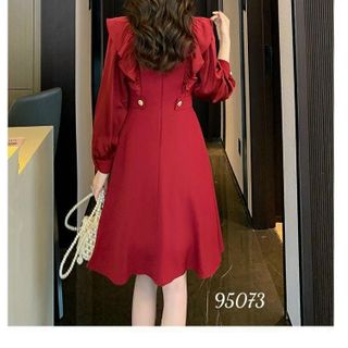 Đầm trung niên bigsize cao cấp dự tiệc sang trọng thiết kế dáng suông đẹp A11