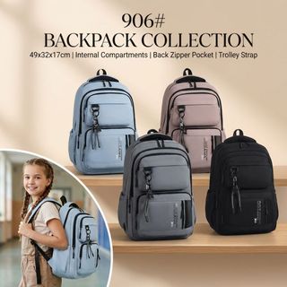 BALO HỌC SINH A906 RỘNG RÃI – ĐỰNG THOẢI MÁI SÁCH VỞ - PIPI STORE