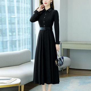 Đầm trung niên sang trong cho mẹ bigsize dự tiệc thiết kế dáng suông đẹp cao cấp - MD126