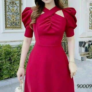 Váy đầm dự tiệc sang trọng thiết kế dáng chữ A che khuyết điểm tốt A13 Nữ Dress