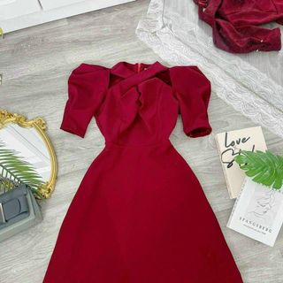 Váy đầm dự tiệc sang trọng thiết kế dáng chữ A che khuyết điểm tốt A13 Nữ Dress