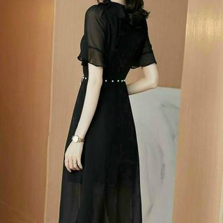 Đầm trung niên cho mẹ bigsize cao cấp dự tiệc sang trọng thiết kế dáng suông đẹp A09 Nữ Dress Women