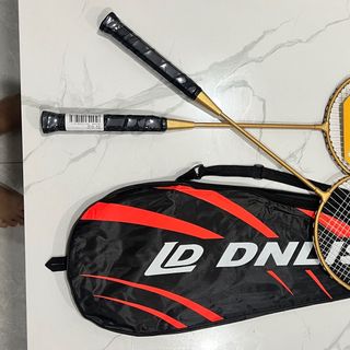 Set 2 vợt cầu lông DNLISS tặng kèm bao vợt cao cấp
