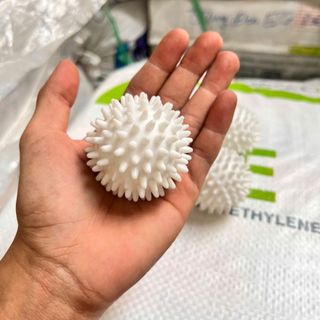 Bóng Giặt Silicon Cầu Gai Chống Nhăn Quần Áo Quả Banh To 5.5CM Giặt Sạch Vượt Trội - Bóng Gai Giặt Quần Áo - Giá Sỉ