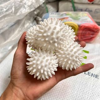 Bóng Giặt Silicon Cầu Gai Chống Nhăn Quần Áo Quả Banh To 5.5CM Giặt Sạch Vượt Trội - Bóng Gai Giặt Quần Áo - Giá Sỉ