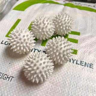 Bóng Giặt Silicon Cầu Gai Chống Nhăn Quần Áo Quả Banh To 5.5CM Giặt Sạch Vượt Trội - Bóng Gai Giặt Quần Áo - Giá Sỉ