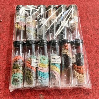 Ống 100 Dây Thun Cột Tóc Bản To Không Đường May Không Đau Tóc Phụ Kiện Tóc Cho Nữ và Bé Gái - Thun Cột Tóc - Ống 100 Dây Thun Cột Tóc Cao Su Xoắn Phong Cách Hàn Quốc_ Ống thun 100 giá sỉ - Giá Sỉ